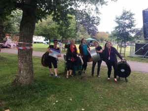 Five arrive at Manchester Carnival Sunday 2016