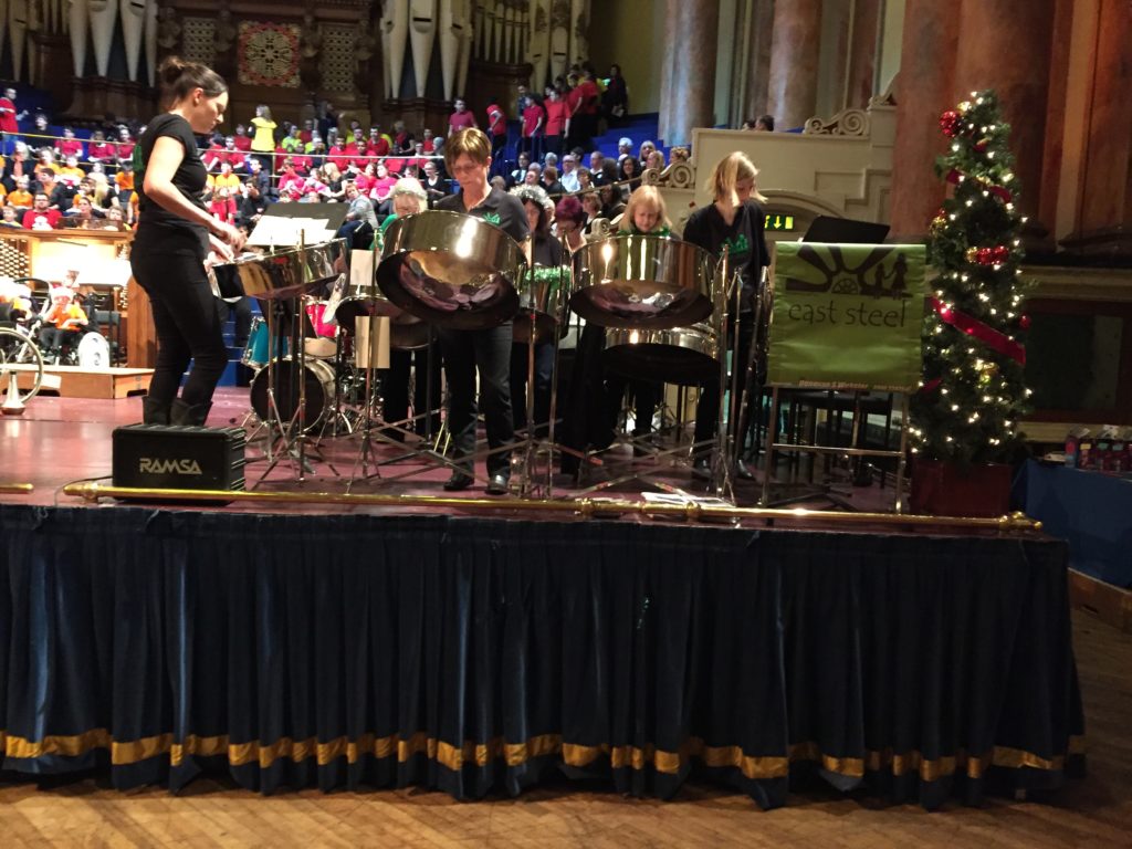East Steel at YAMSEN:SpeciallyMusic Winter Concert Leeds Town Hall 2016