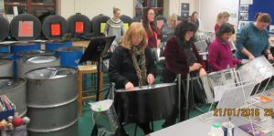 East Steel rehearse at City 2016