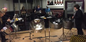 Foxwood rehearse at New Moorsides 2017