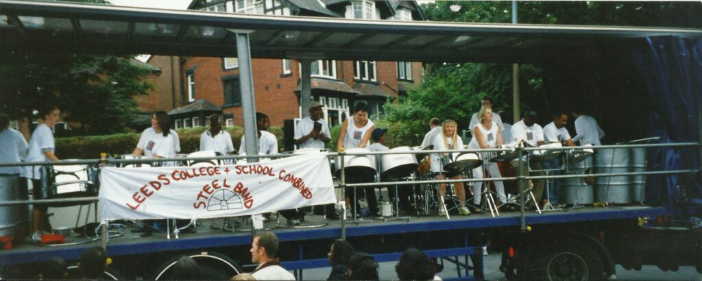 Foxwood joins the Joint Bands Leeds Carnival 1999
