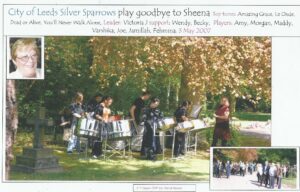 Sparrows say goodbye to Sheena 2007