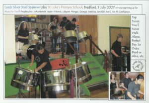 Sparrows at St Luke's Bradford 2007