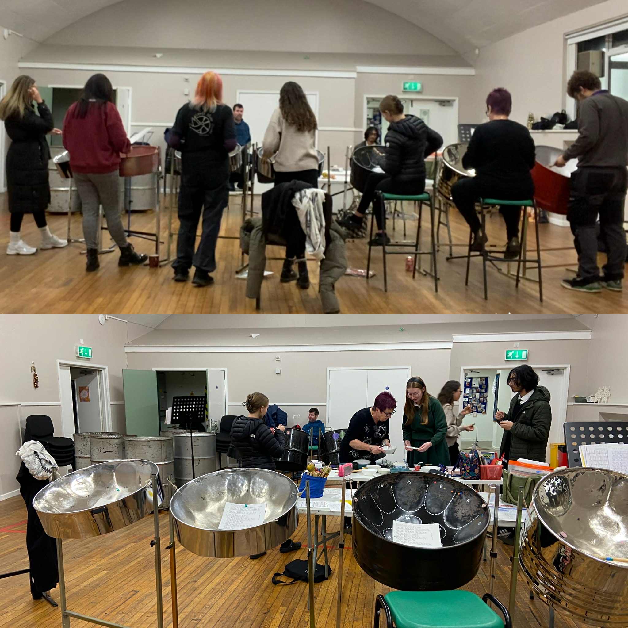 Sparrows at Meanwood Christmas do 2025