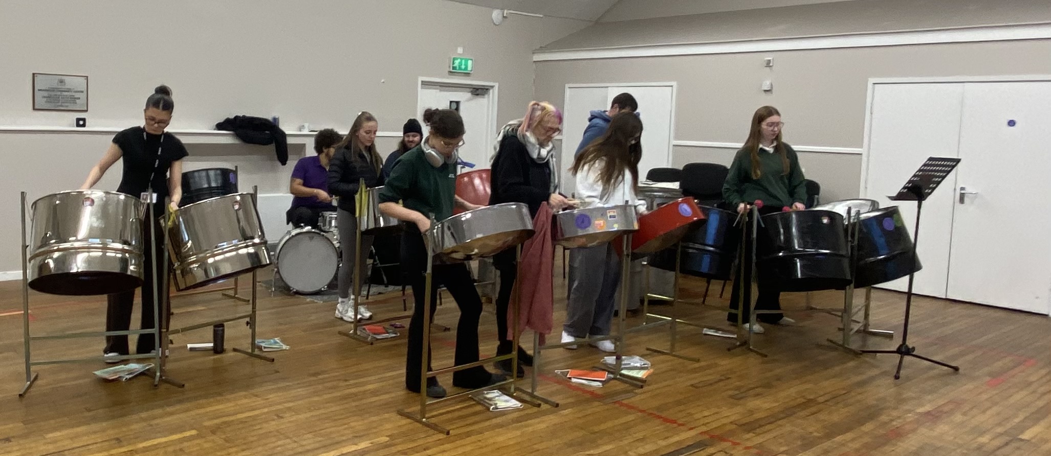 Sparrows at Meanwood March