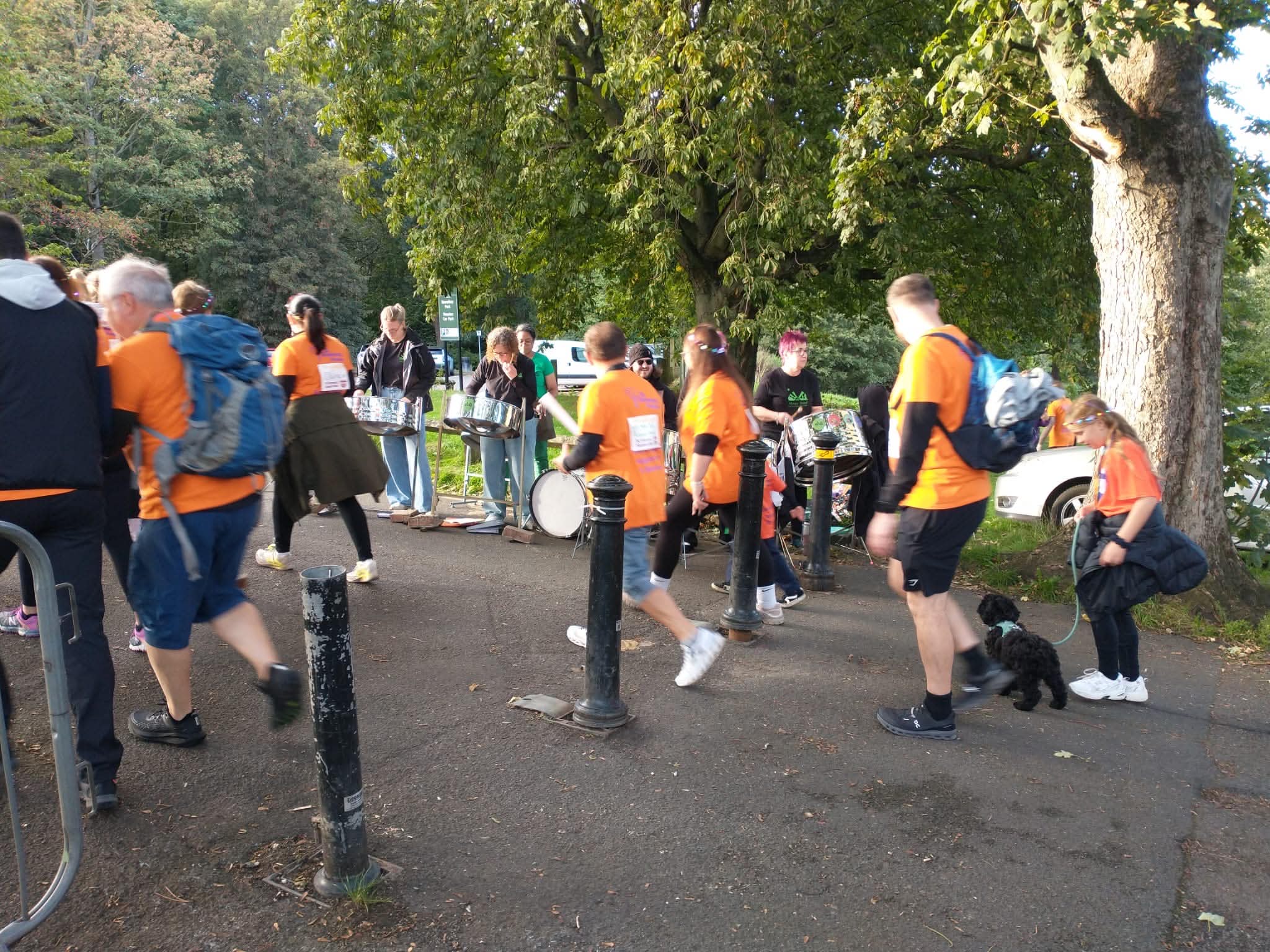 Meanwood playing for St Gemma's Roundhay Park